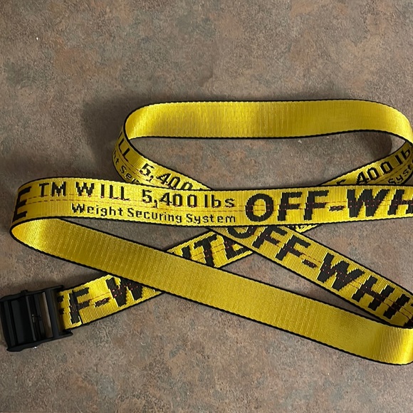 Off-White Industrial Belt, 200CM - Picture 1 of 6
